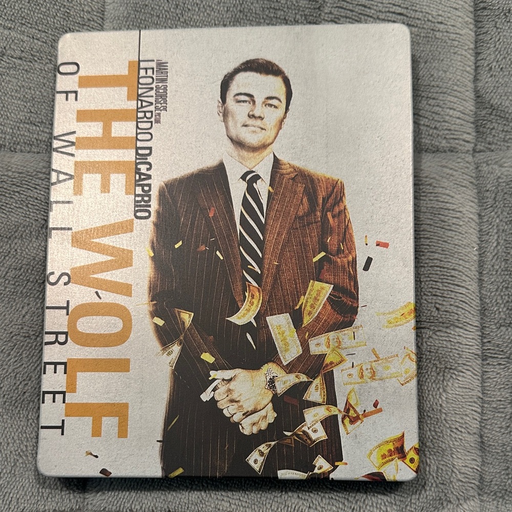 The Wolf of Wall Street Steelbook Blu-ray